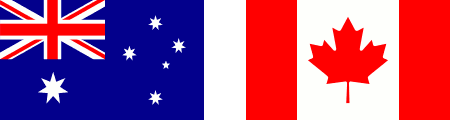 Flag of the AUDCAD signal 